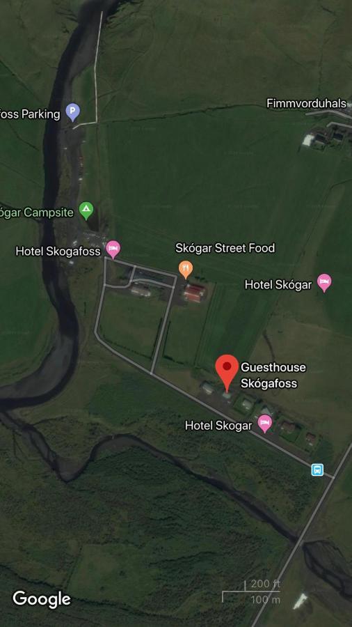 Guesthouse Skogafoss Скоугар Экстерьер фото